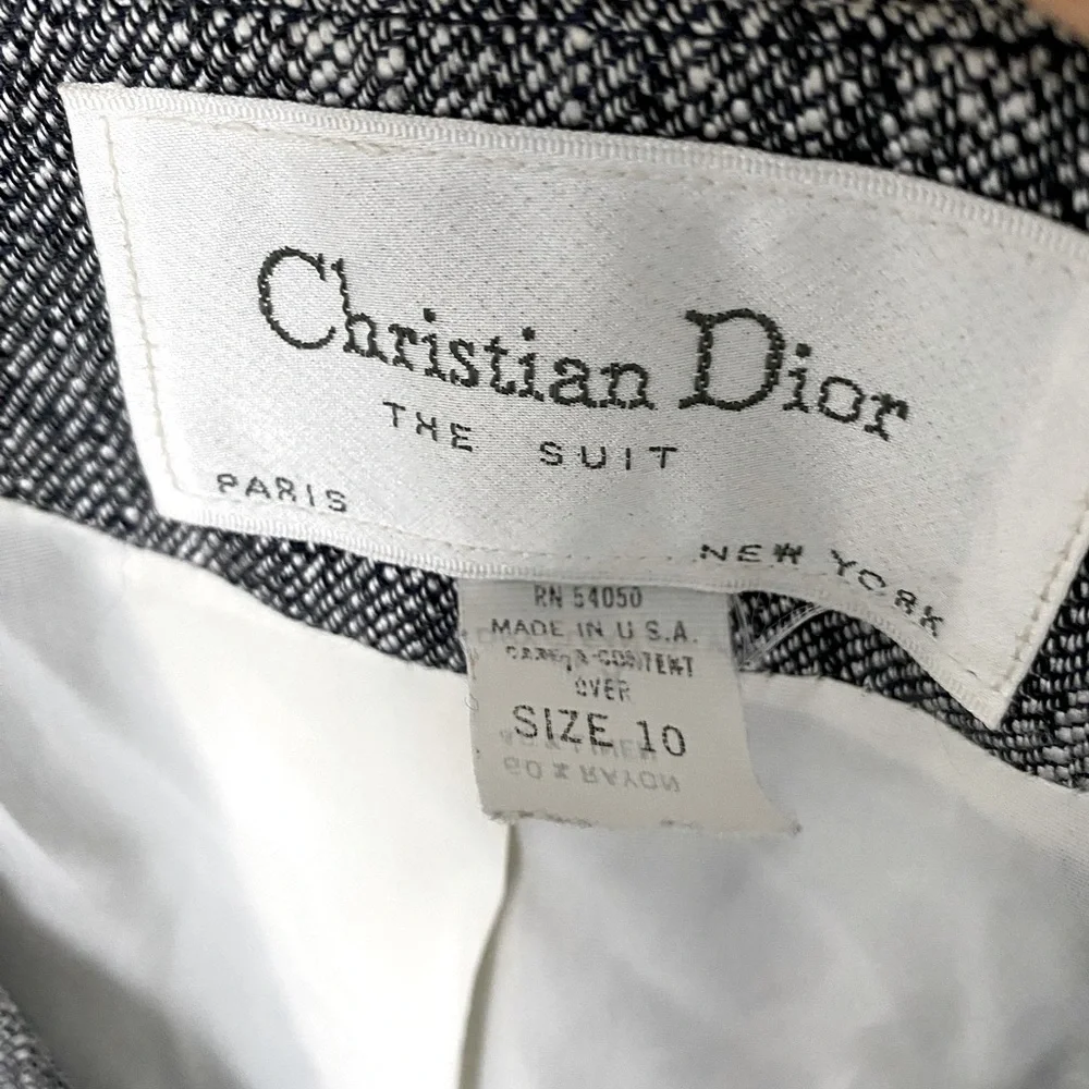 Vintage Christian Dior Blazer / Suit Set